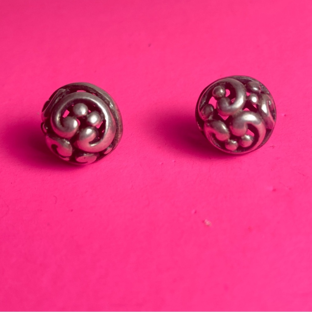 Vintage 925 sterling silver Brighton Betsy knot post earrings